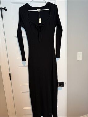 aerie bodycon maxi dress | Dresses | Aerie Low Back spaghetti strap bodycon maxi dress